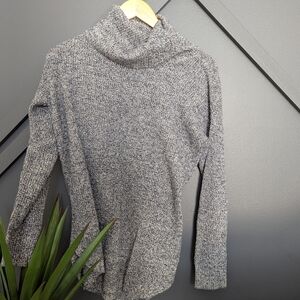 Old Navy, Navy Blue Cowl Neck Sweater, Size M